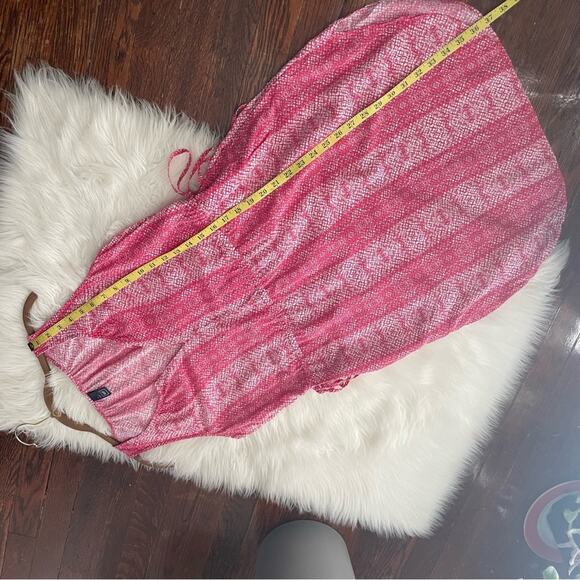 Pink Flowy Mini Dress Sundress Size Medium - Picture 8 of 8